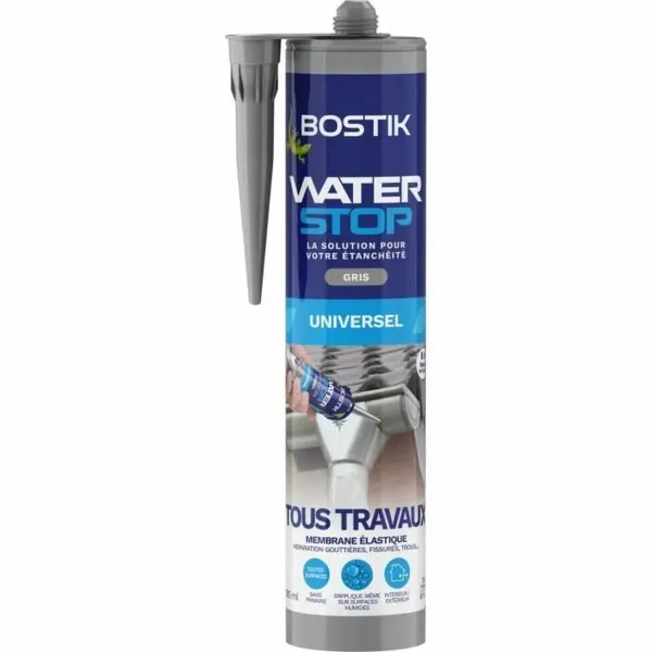 Silikoninis Bostik Pilka Poliuretanas Plastmasinis