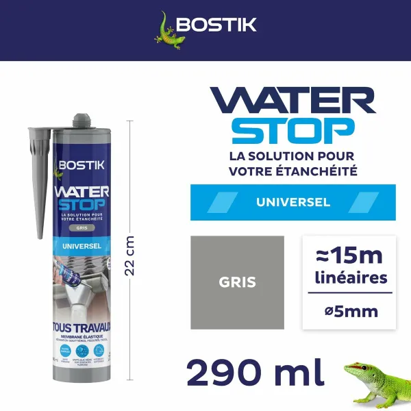Silikoninis Bostik Pilka Poliuretanas Plastmasinis
