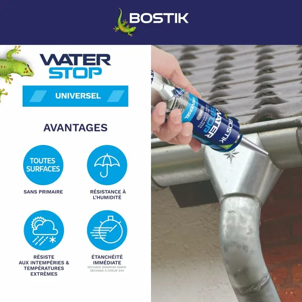 Silikoninis Bostik Pilka Poliuretanas Plastmasinis