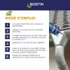 Silikoninis Bostik Pilka Poliuretanas Plastmasinis