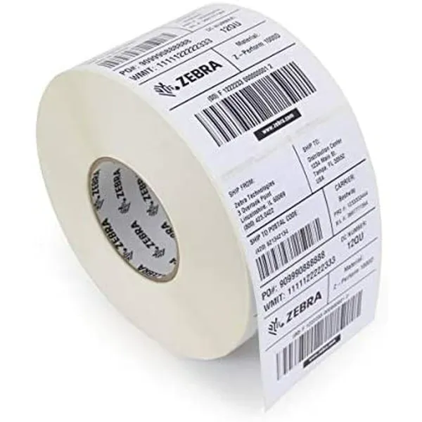Printer Labels Zebra 880154-025 White — Buy Online | Megaluks EU