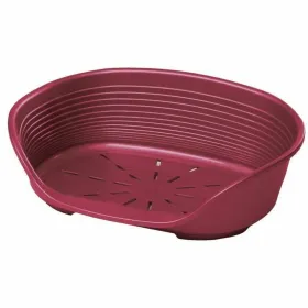 Dog Bed Ferplast Burgundy 25 x 59 x 59 cm
