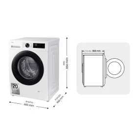 Стиральная машина Samsung WW10FG5U34AEECC 60 cm 1400 rpm 10 kg