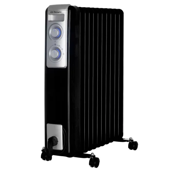 Olieradiator (11 kamers) Orbegozo 17446 2500 W Melns