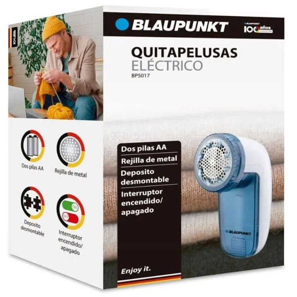 Nukanpoistaja Blaupunkt BP5017 Valkoinen/Sininen 3 W