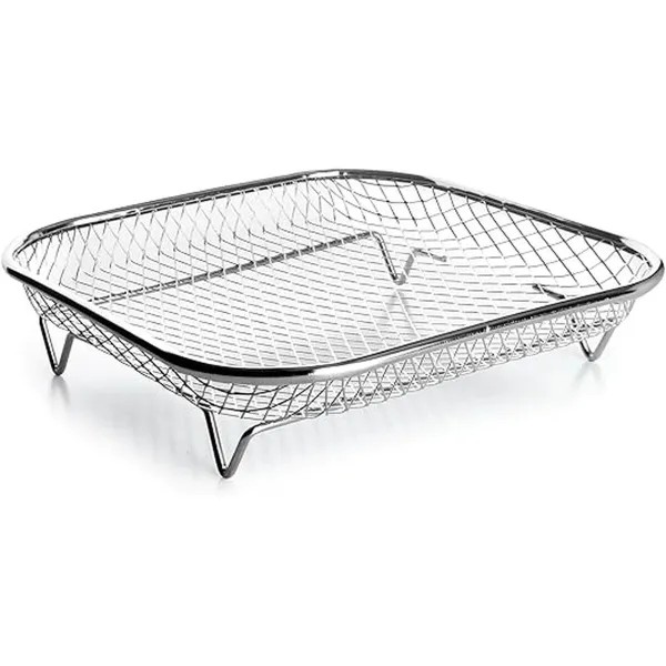 Air Fryer Basket Ibili 698000 Stainless steel