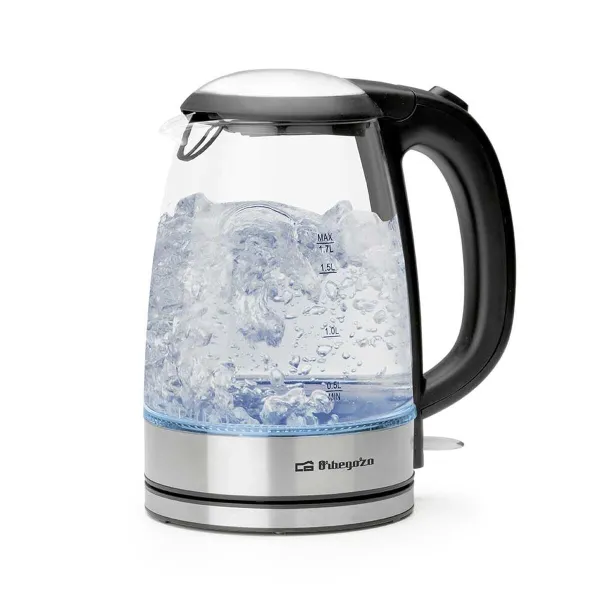 Kettle Orbegozo KT6045 Black Plastic 2200 W 1,7 L