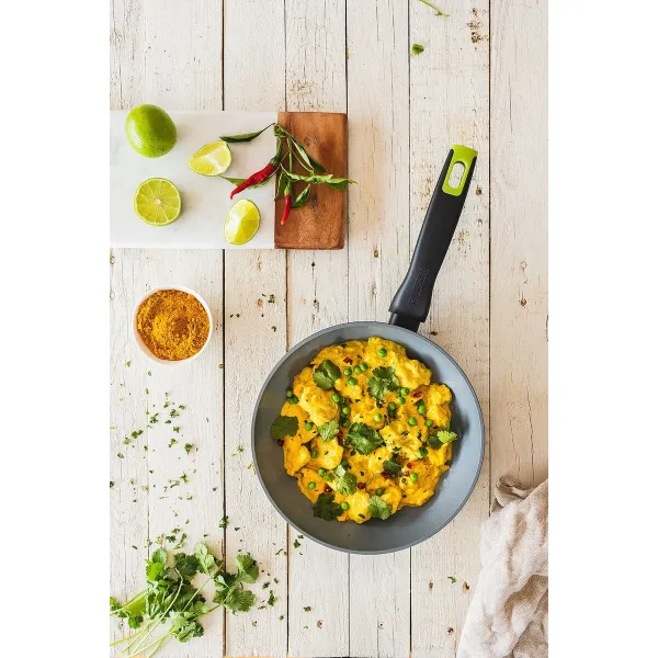 Wok keptuvė Monix M261232 Pilka Aliuminis Ø 28 cm