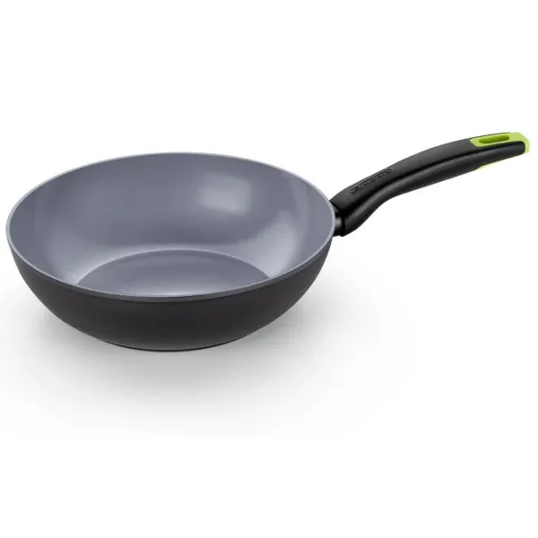 Wok keptuvė Monix M261232 Pilka Aliuminis Ø 28 cm