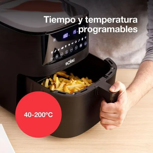 õhufritüüri Solac FA1521 Must 1650 W 7 L