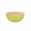 Kulho Percutti Melamiini Ruskea Vihreä 18,9 x 18,9 x 8,5 cm Bambu (4 osaa)