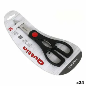 Virtuves šķēres Quttin Zafiro Melns 20 cm (24 gb.)