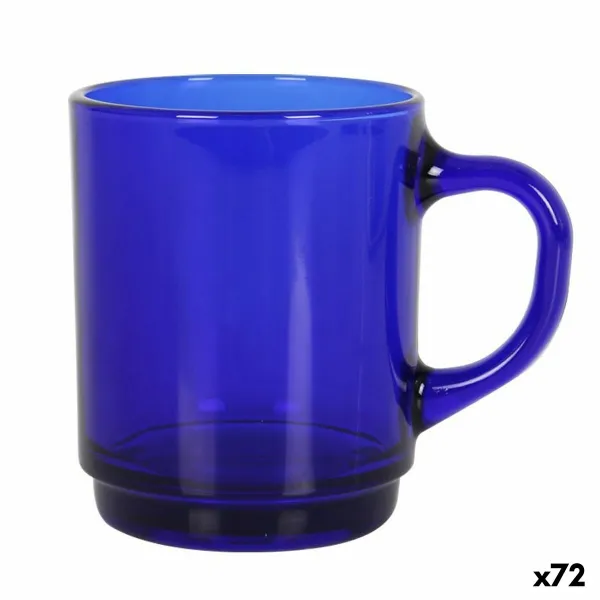 Puodelis Duralex Versailles Mėlyna 260 ml (72 Vienetai)