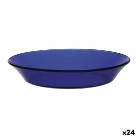 Глубокое блюдо Duralex Lys Синий 19'5 x 3'5 cm (24 штук)