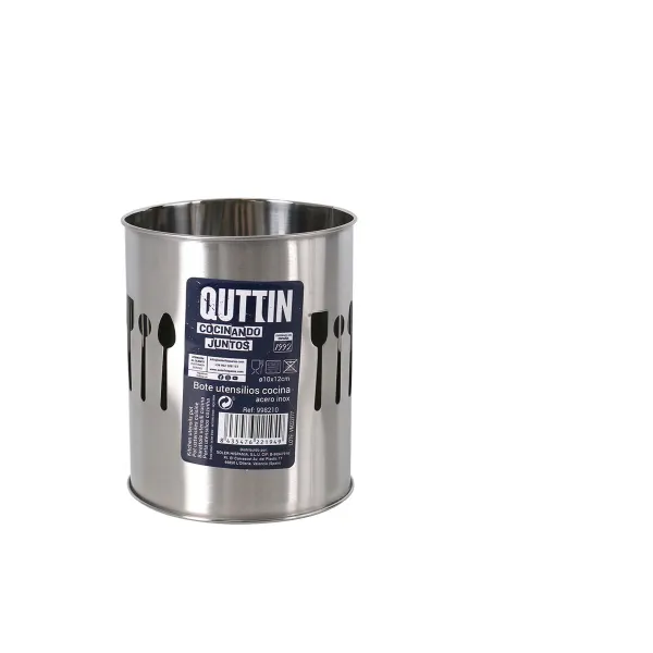 Stalo įrankių dėklas Quttin Quttin Nerūdijantis plienas ø 10,3 x 12,2 cm (12 vnt.)