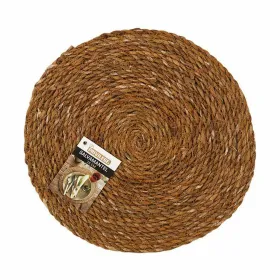 Stalo kilimėlis Privilege Jūros dumbliai Ruda Ø 25 cm (36 Vienetai)
