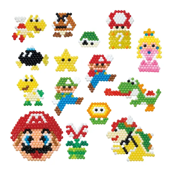 Helmed Aquabeads The Super Mario Box