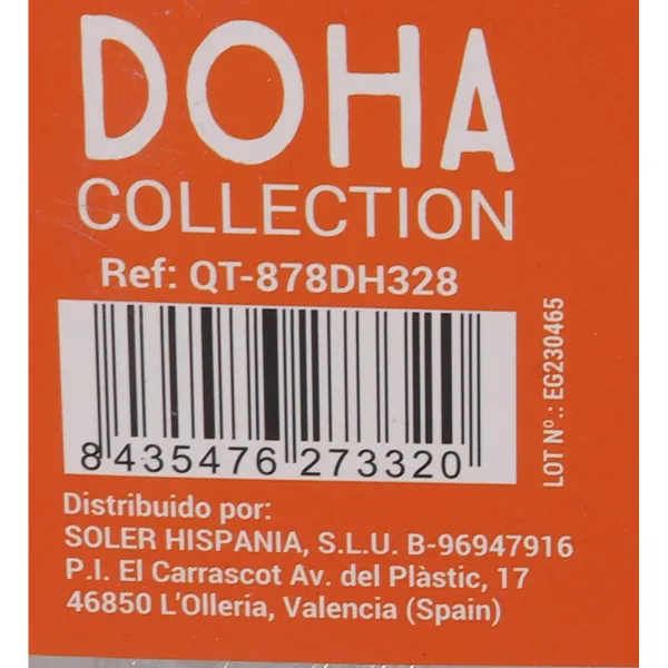 Puodas su stikliniu dangčiu Quttin Doha 39 x 28 x 15 cm (4 vnt.)