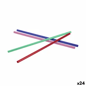 Многоразовая трубочка Algon Пластик 19,5 cm 6 mm 30 Предметы 24 штук
