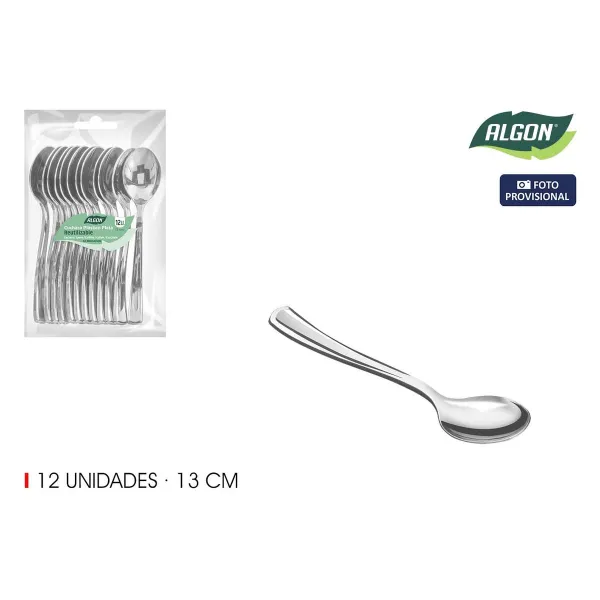 Desertinių šaukštų rinkinys Algon 13 cm 12 Dalys (36 Vienetai)