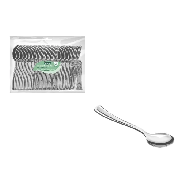 Desertinių šaukštų rinkinys Algon 13 cm 50 Dalys (18 vnt.)