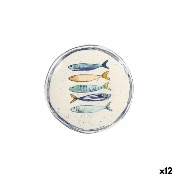 Desertinė lėkštė La Mediterránea Peixe Ø 20 cm (12 vnt.)