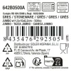 Kubek La Mediterránea Valge 500 ml (12 Ühikut)