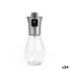Cruet La Mediterránea Luxe Transparent Silver 200 ml (24 Units)