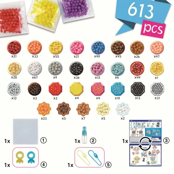 Stikla lodītes Aquabeads