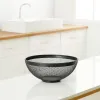 Vaisių dubuo Confortime Juoda Metalinis 26 x 12,5 cm (12 vnt.)
