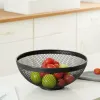 Vaisių dubuo Confortime Juoda Metalinis 26 x 12,5 cm (12 vnt.)
