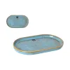 Vuoka La Mediterránea Scratch blue Posliini Ovaali 25,3 x 13,5 x 2 cm (12 osaa)