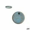 Serviravimo Lėkštė La Mediterránea Scratch blue 13,7 x 2 cm (24 vnt.)