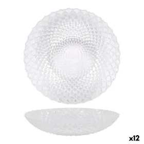 Глубокое блюдо La Mediterránea Diamond Прозрачный Cтекло Ø 20 cm (12 штук)
