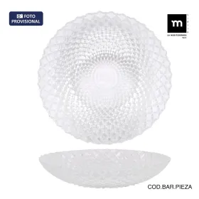Глубокое блюдо La Mediterránea Diamond Прозрачный Cтекло Ø 20 cm (12 штук)