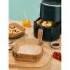 Air fryer paper Algon Ø 16 cm Brown 35 Pieces (24 Units)