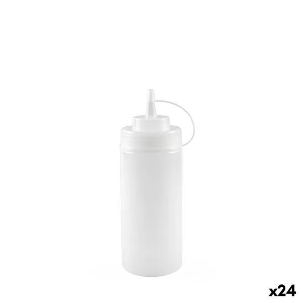 Cruet My Bar Transparent Plastic 490 ml 7 x 20 cm (24 Units)