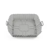 Pakartotinė silikono forma oro keptuvei Quttin Silikoninis 20 x 20 cm Pilka (24 vnt.)