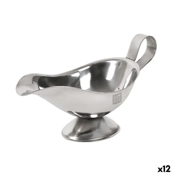 padažo laivelis My Bar Plienas 240 ml Sidabras (12 vnt.)