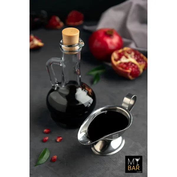 padažo laivelis My Bar Plienas 240 ml Sidabras (12 vnt.)