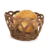 Duonos krepšelis My Bar RATTAN polipropileno Apskritas 15 x 8 cm (24 vnt.)