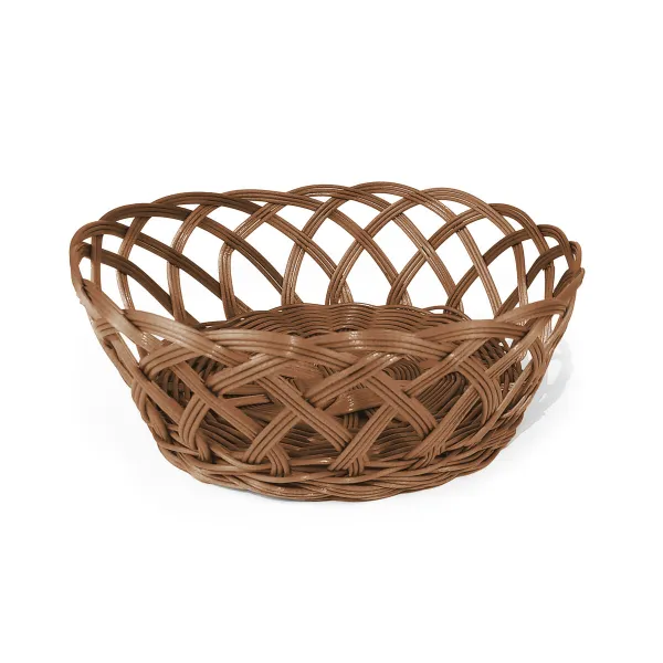 Duonos krepšelis My Bar RATTAN polipropileno Ovalus 26 x 20 x 8 cm (24 vnt.)
