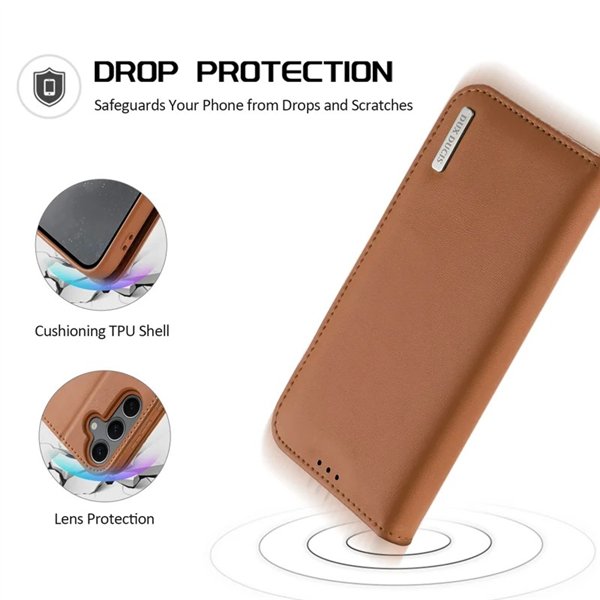 Case Dux Ducis Hivo for Samsung S936 S25 Plus brown