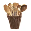 Горшок для кухонной утвари My Bar RATTAN полипропилен 14 x 14 x 19 cm (12 штук)