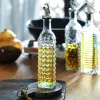Cruet La Mediterránea Transparent Silver Glass 500 ml (24 Units)