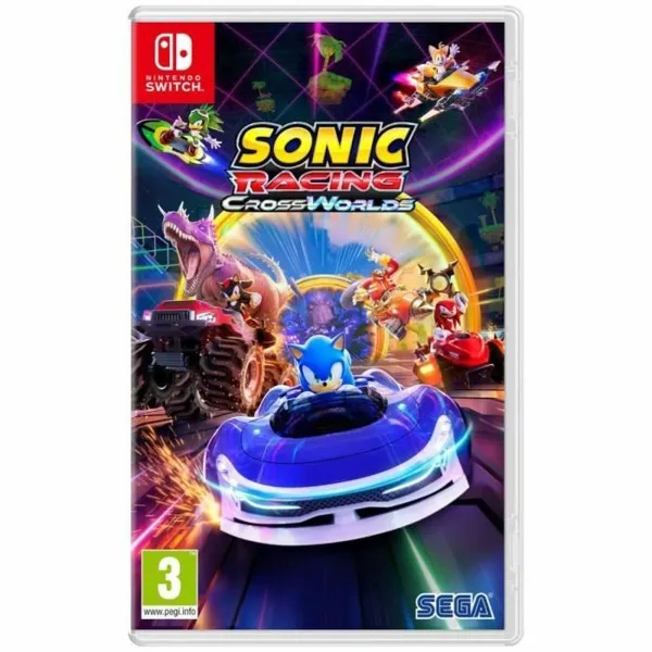 Videospēle priekš Switch SEGA Sonic Racing CrossWorlds
