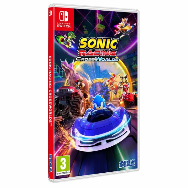 Videospēle priekš Switch SEGA Sonic Racing CrossWorlds