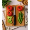 Knife Set Cuyfor Black Silver Stainless steel polypropylene 6 Pieces (24 Units)