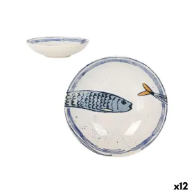 Глубокое блюдо La Mediterránea Peixe 2.0 Разноцветный Керамика Ø 21 cm (12 штук)