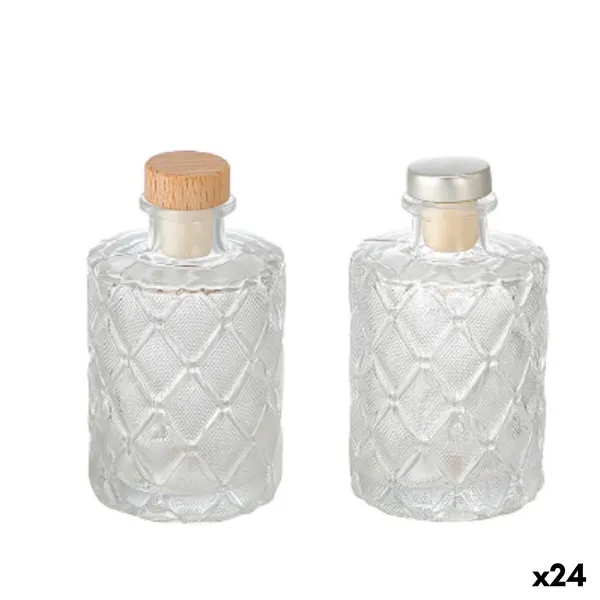 Stiklinis butelis La Mediterránea STRIPES stiklas 200 ml (24 vnt.)